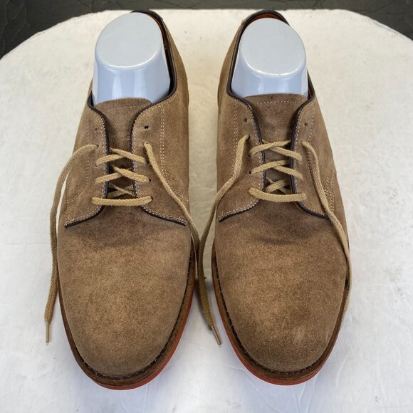 Light Brown Suede Cole Haan Mens Dress Shoes Oxfords Size 10B Lace Up main image 7